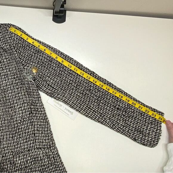 NWT | Bishop & Young | Cavalli Blazer | Metallic Tweed | Large - Picture 6 of 15